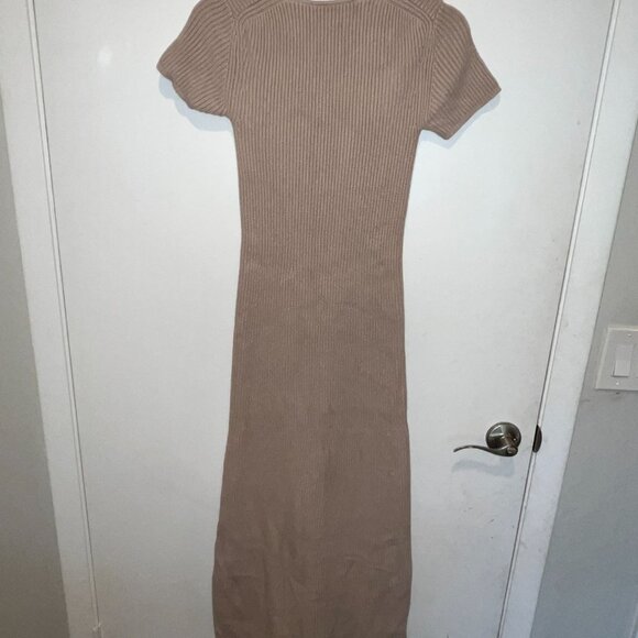 STAUD Camden Rib Knit Bustier Maxi Dress Women size XS - Picture 8 of 12